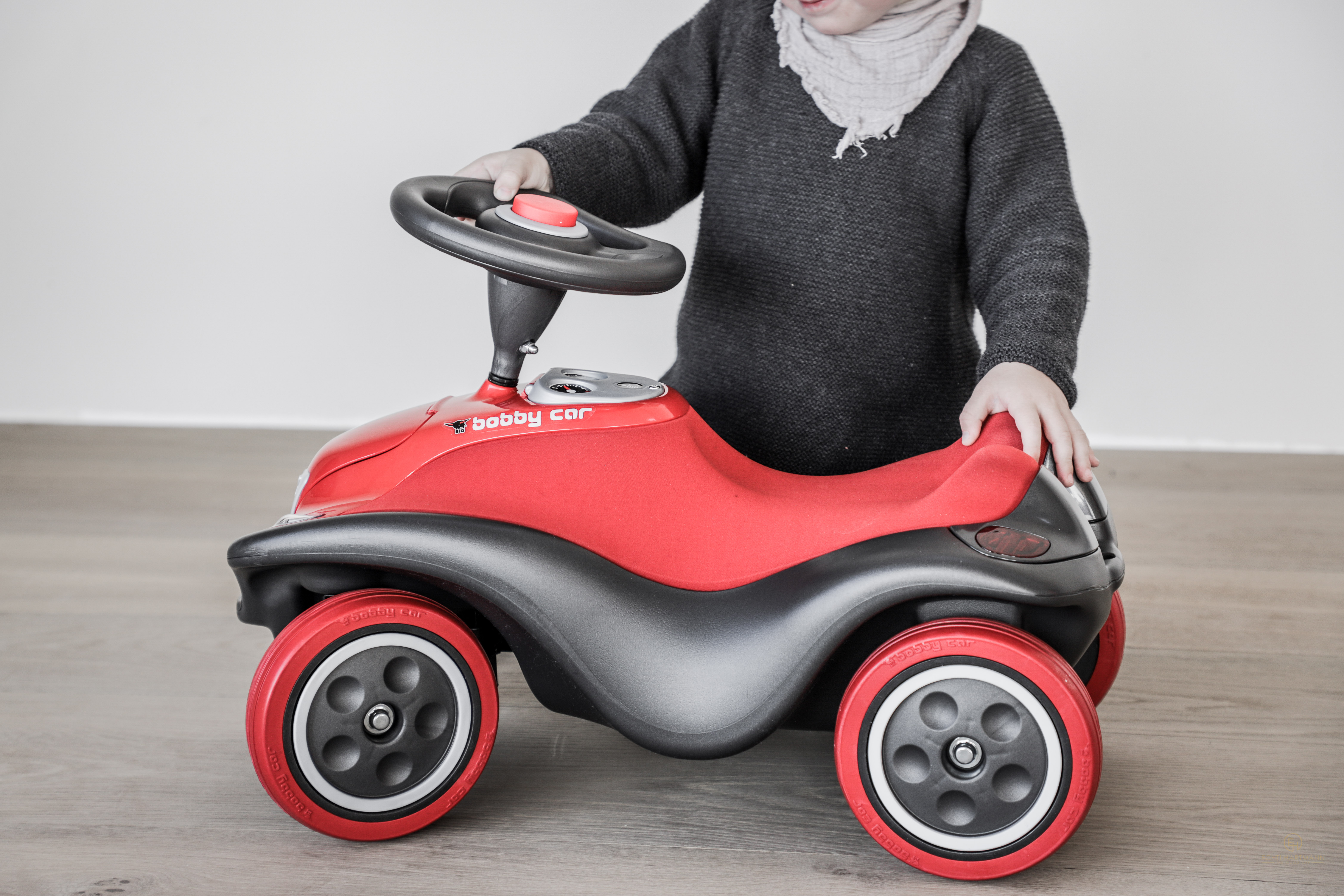 Ein Bobby-Car auf Reisen: der neue Next von Big – echt Hartmann