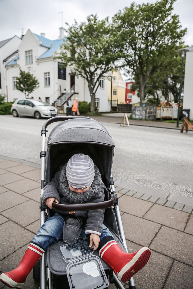 Reykjavik Innenstadt city snack