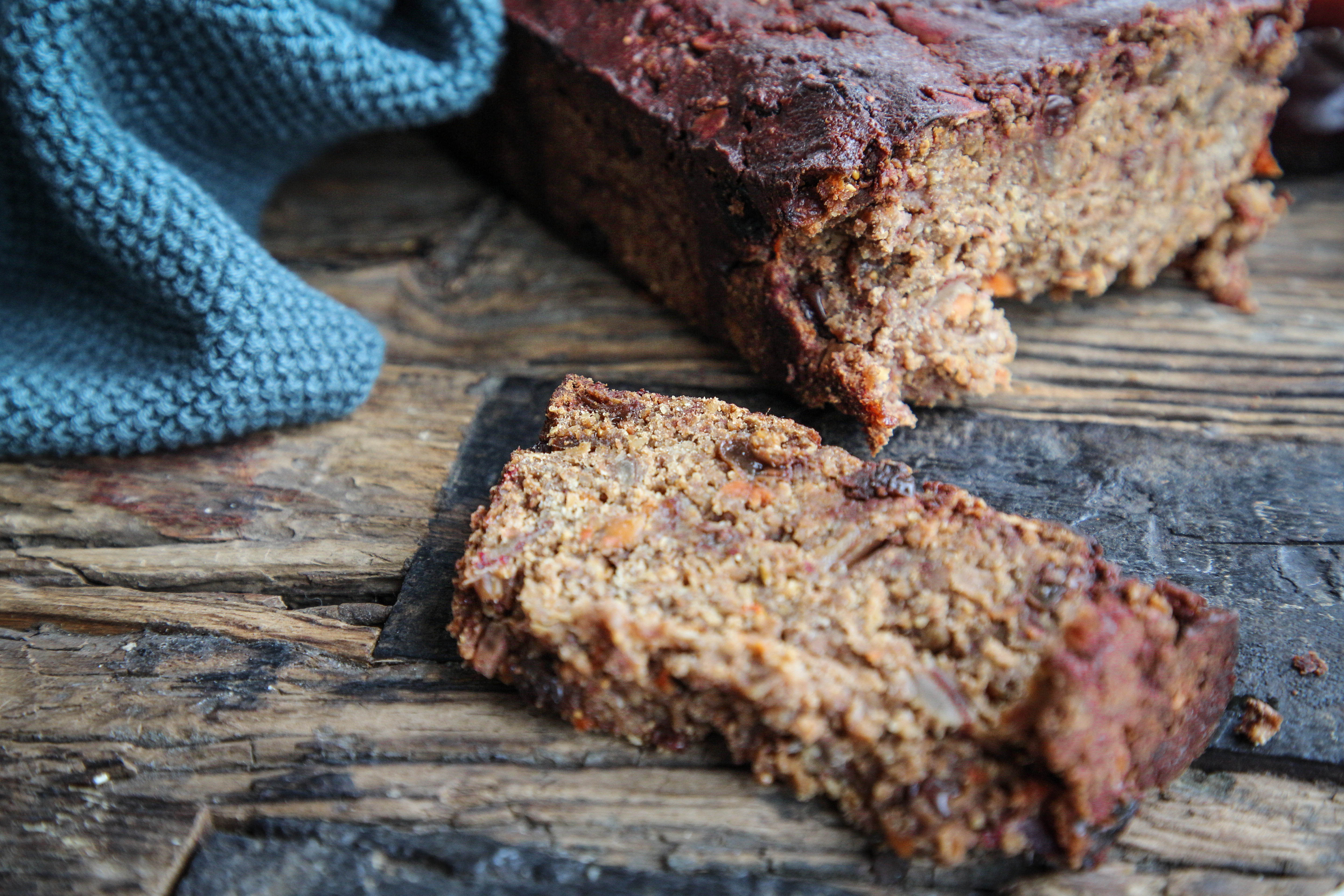 Gesundes Apfelbrot Früchtebrot vegan zuckerfrei Backen Weihnachten