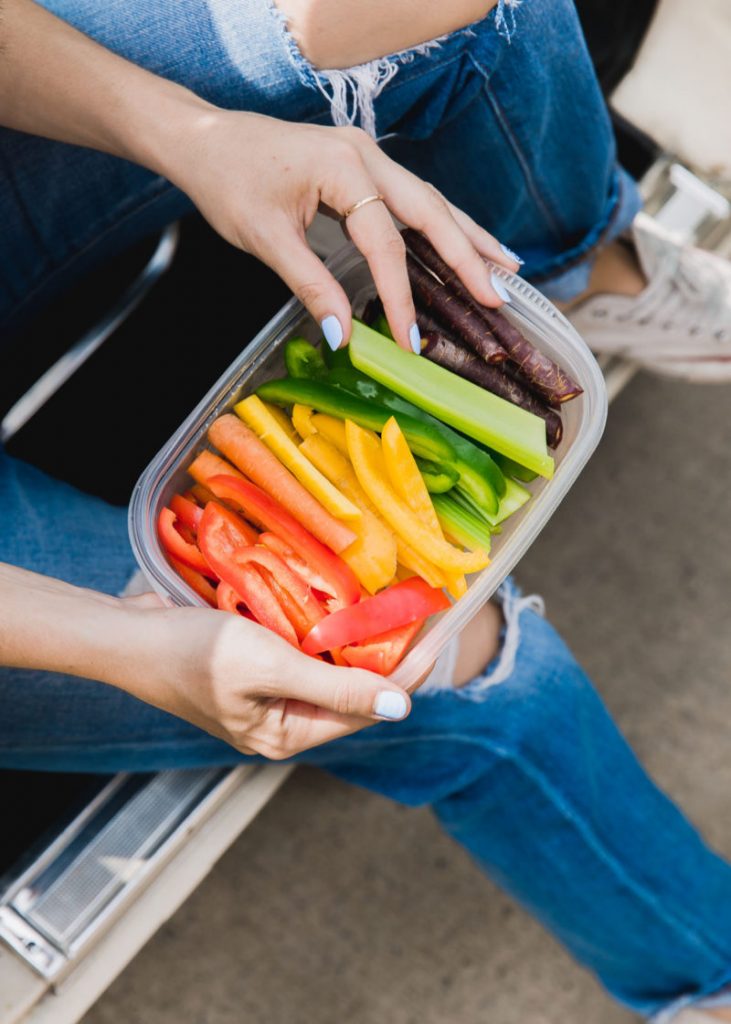 gesunde Snacks unterwegs Gemüse