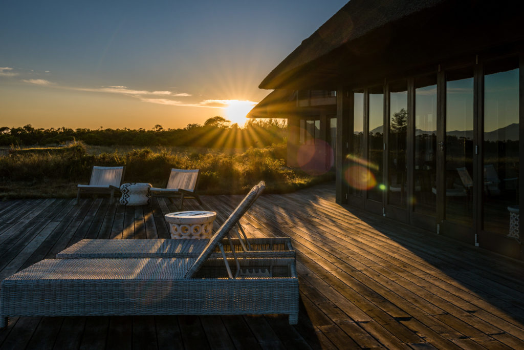 Ulubisi House Gondwana Private Game Reserve Sunset Terrace